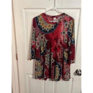 Pink Coconut 3/4 sleeve Top Size M New